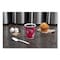 Dart Paper Hot Drink Cups in Bistro Design, 3.35" Diameter x 3.82" h, 10 oz, Maroon, PK1000 370SI-0041 - alternate 3